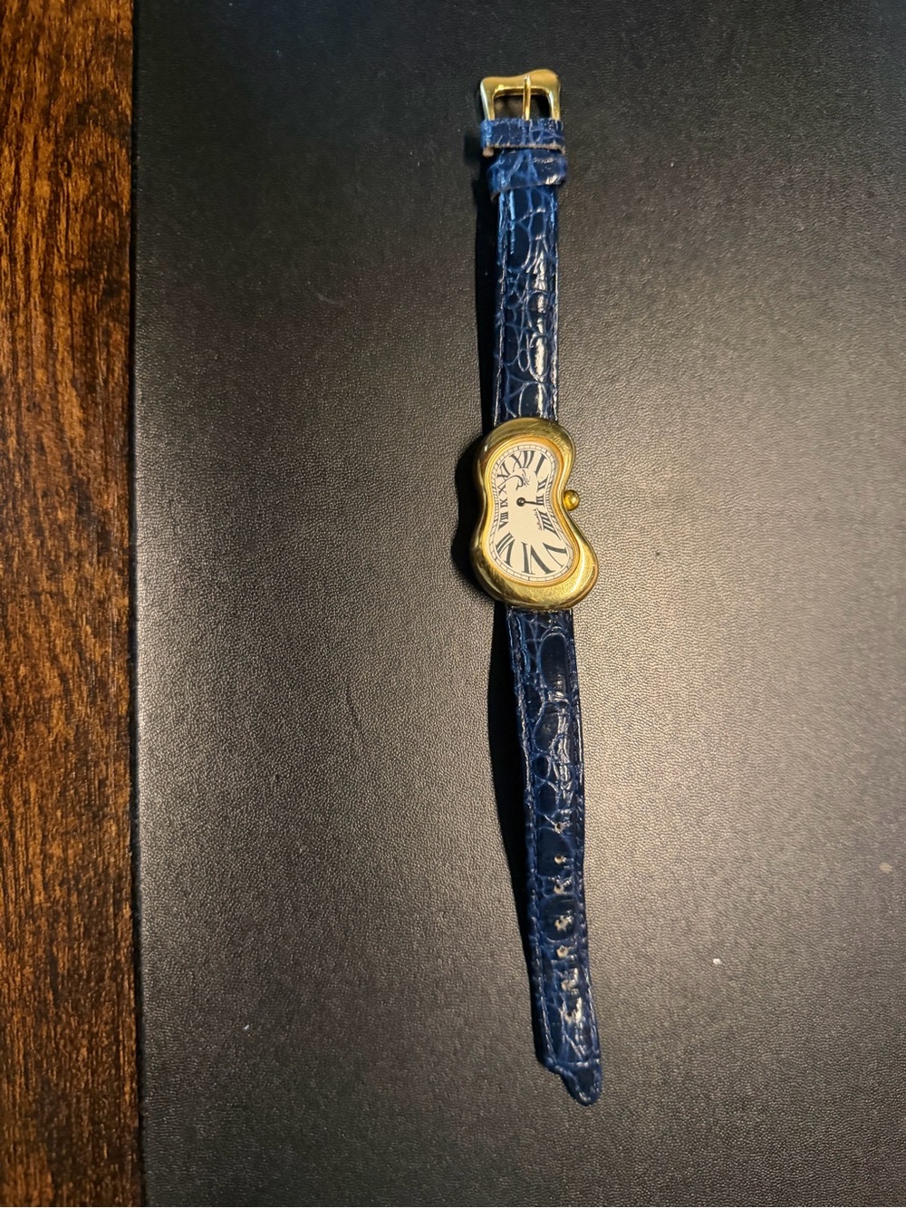 Salvador Dali Vintage Watch Gold